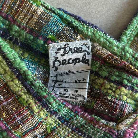 RARE Free People Flowy Solid Chartreuse Top ASO Alex Russo - Picture 5 of 9